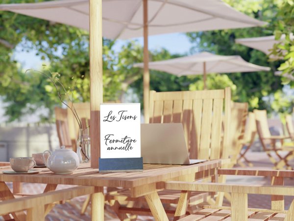 Fermeture annuelle du restaurant du 8 au 21 août 2026