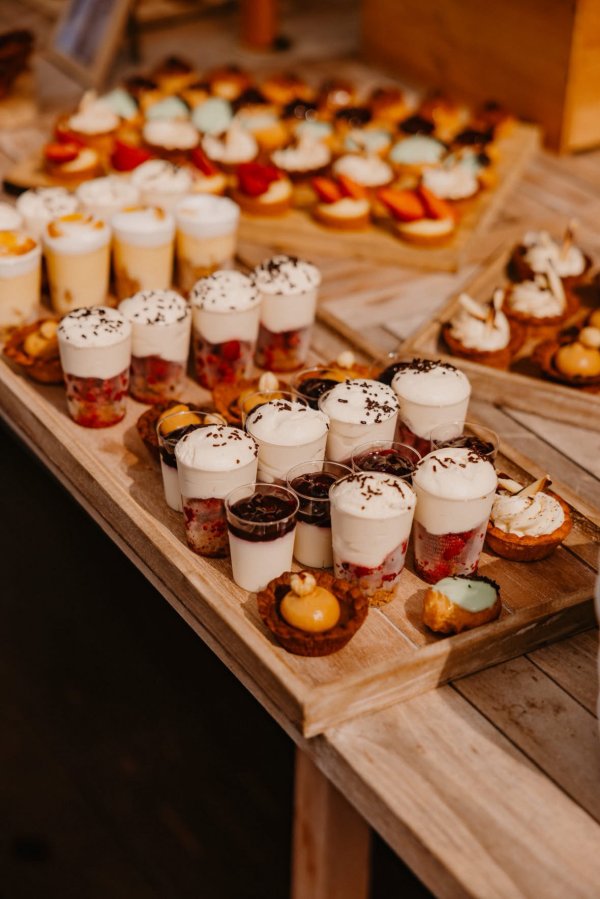 Traiteur cocktail verrines et petits fours